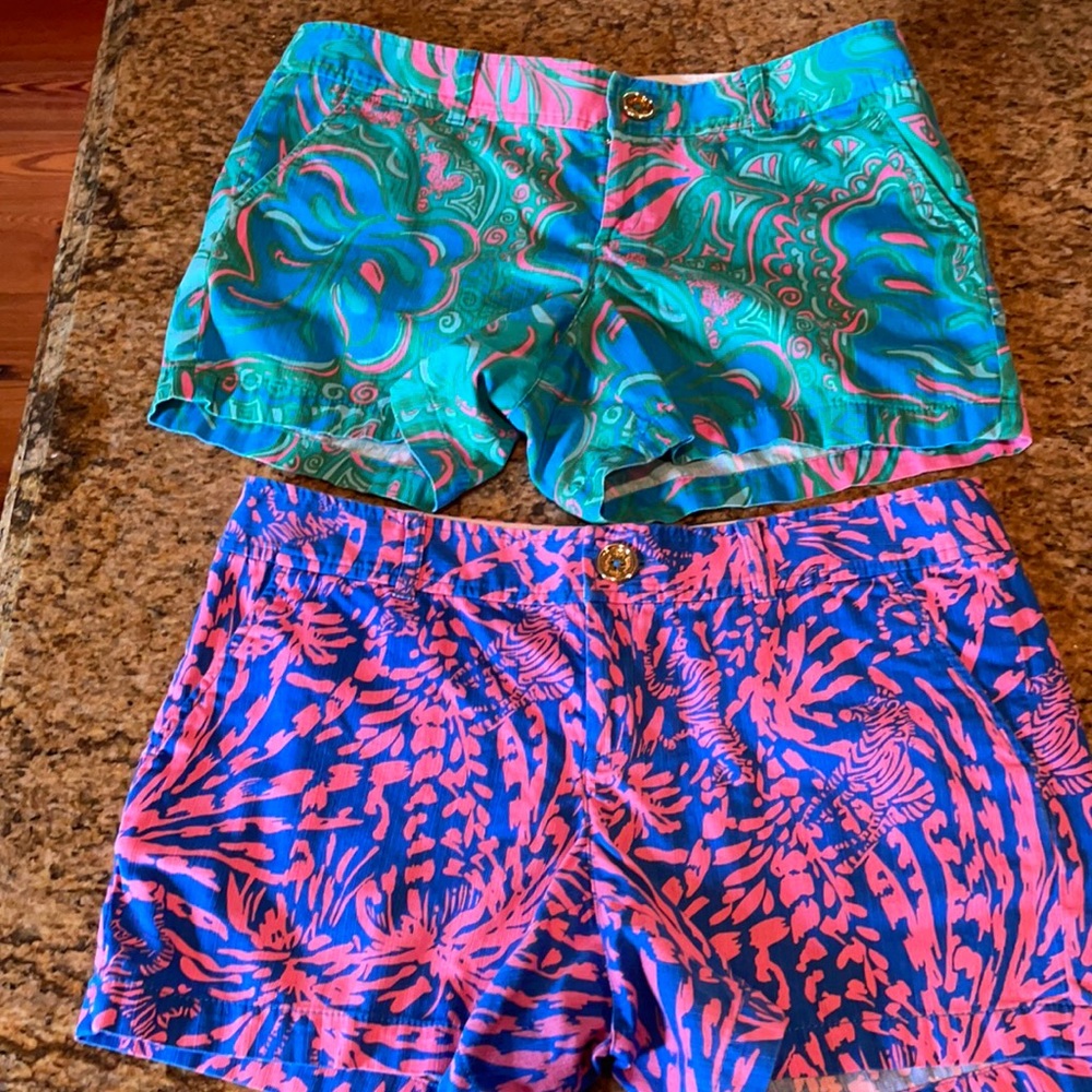 Lilly Pulitzer Shorts (2) pair. Used